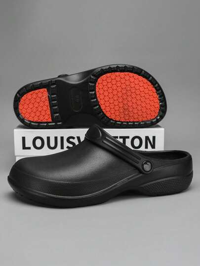 أحذية الطباخ المطاطية المانعة للانزلاق للمطبخ، منزلق مريح للعمل في الفنادق والمطاعم والمستشفيات