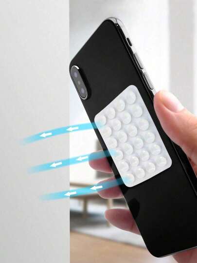 4 أجهزة قابض هاتف سيليكون بشفط، حامل هاتف مكون من 24 ثقب متعدد الوظائف بشفط قوي، قابل للإزالة لصور سيلفي ومقاطع فيديو للمؤثرين والسيدات والفتيات كهدية، متوافق مع آيفون وهواتف أندرويد، هدية لعيد الميلاد والأسرة والأصدقاء، حامل هاتف