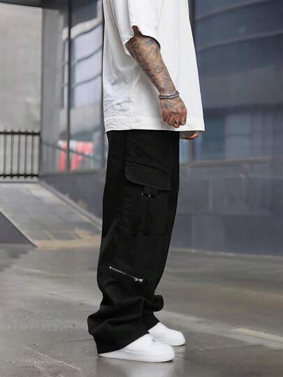 قطعة واحدة بنطلون كارجو رجالي متعدد السحابات الخفيف، مناسب للشاطئ والارتداء اليومي والرياضة والخارج خلال جميع الفصول (الربيع والصيف والخريف والشتاء). بطراز ملابس الشارع الأنيق، هدية صديق/زوج، هدية عيد الزواج