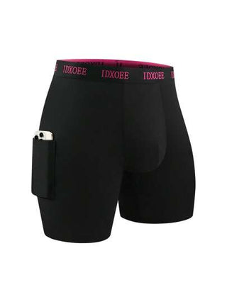 4 قطع ملابس داخلية طويلة وناعمة للرجال - قابلة للتنفس، مرنة، سريعة الجفاف، خصر مطاطي، ملابس داخلية بوكسر رياضية وكاجوال - ناعمة، خفيفة الوزن، ماصة للرطوبة