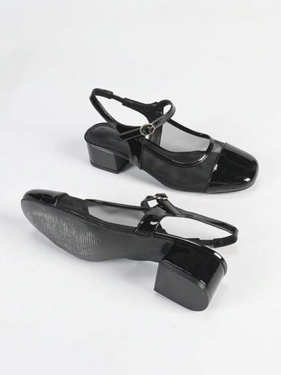 نساء الأزياء كعب عالي ، نساء كاجوال سلينغباك مغلق أصابع القدم صنادل ، نساء أشرطة الصنادل ، نساء سميكة الكعب عمل الصنادل ، النساء ماري جين الحلو نمط الخالي صنادل ، نساء كاجوال الفرنسي النمط سلينغباك الانزلاق على المضخات