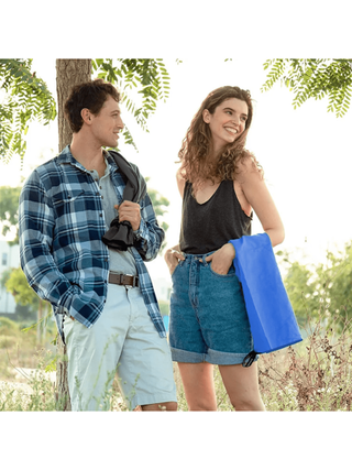 فوطة لياقة من الألياف الدقيقة - فوطة من ألياف دقيقة فائقة اللين والسرعة في الجفاف، ضرورية للتخييم والسفر، فوطة امتصاص العرق للتمارين الرياضية واليوجا، متنقلة خفيفة الوزن للسفر والشاطئ والسباحة والرحلات والرياضة والتخييم والقوارب والمغامرات والنزهات - فوطة