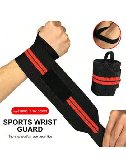 زوج قابل للتعديل من أربطة الضغط للمعصم للرياضات والتمارين في النادي الرياضي، دعامة المعصم الإحترافية مع ضغط مناسب للرفع الأثقال والتدريبات الرياضية، ملائمة للاعبين الجنسين