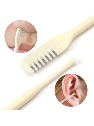 1/ 3/ 5/ 10 قطع إزالة شعر الأنف، سهلة التنظيف، تزيل الشعر من الأذن والذيل، إزالة الشعر الحلاقة بدوران 360 درجة للرجال والنساء، ضروري للعناية الشخصية