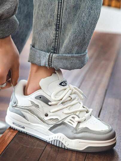 أحذية رياضية صيفية للرجال، مقاومة للانزلاق وللبلى، مسطحة، خفيفة الوزن ومريحة، كاجوال، مقاس كبير 46، طراز زوجي للأنماط الحياتية الخارجية، أحذية جري من الجلد الفاخر قابلة للتنفس وأنيقة