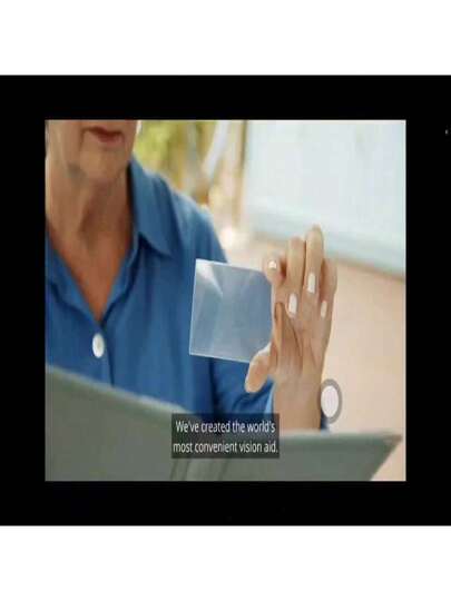 أدوات مكتبية ومدرسية 2 قطعة مجموعة عدسة فرات محمولة بحجم بطاقة الائتمان - مكبر 3 مرات، مناسب للمحفظة والمجوهرات والمساعدة على القراءة، ومستلزمات المدرسة، العودة إلى المدرسة