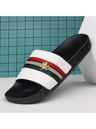 صنادل للرجال قياسات كبيرة مريحة للارتداء في المنزل ، صنادل بلاتفورم سميكة من EVA للخارج والشاطىء في الصيف