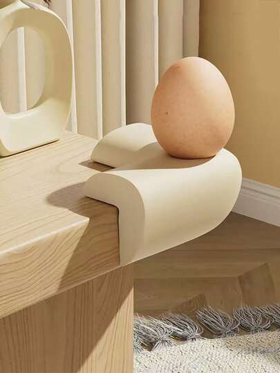 أثاث مكتبي 10 حبات واقي أطفال للأركان الخطرة، حارس حواف الطاولة، وسادة آمنة لطيفة لحماية أطراف الأثاث