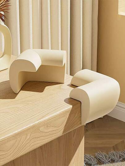 أثاث مكتبي 10 حبات واقي أطفال للأركان الخطرة، حارس حواف الطاولة، وسادة آمنة لطيفة لحماية أطراف الأثاث