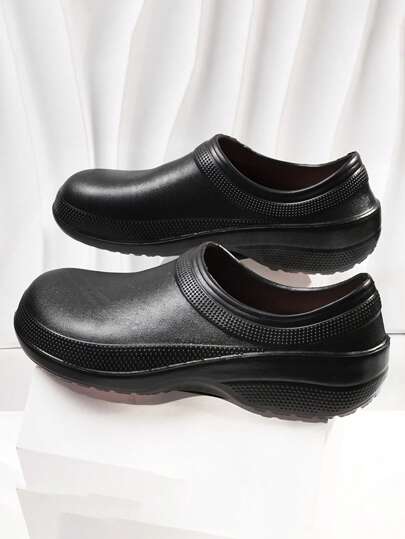 أحذية طهاة للرجال ، جزمات سهلة الارتداء ، أحذية مانعة للانزلاق للاستخدام بالمطبخ أو الفندق ، وبنعل سميك مقاوم للتآكل ، أحذية مريحة للمهنيين الطبيين