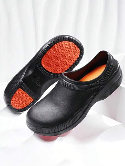 أحذية طهاة للرجال ، جزمات سهلة الارتداء ، أحذية مانعة للانزلاق للاستخدام بالمطبخ أو الفندق ، وبنعل سميك مقاوم للتآكل ، أحذية مريحة للمهنيين الطبيين