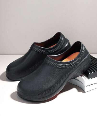 أحذية طهاة للرجال ، جزمات سهلة الارتداء ، أحذية مانعة للانزلاق للاستخدام بالمطبخ أو الفندق ، وبنعل سميك مقاوم للتآكل ، أحذية مريحة للمهنيين الطبيين