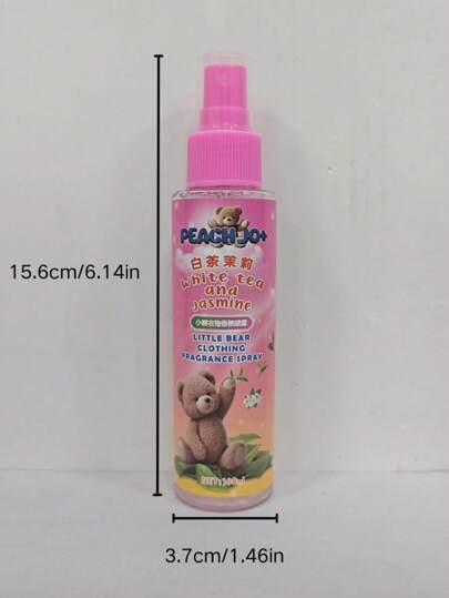 زجاجة معطر ملابس برائحة الشاي الأبيض والسترس والفانيليا قطعة واحدة، عطر ملابس عالي الجودة ذو رائحة دائمة، مُعطر هواء لوازم عيد الحب وأعراس محمول