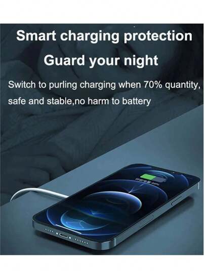 شاحن لاسلكي مغناطيسي سريع 15 واط ل- آيفون 15 و14 و13 و12 برو ماكس وميني، محطة شحن لاسلكي مناسبة للمكتب والسكن والمنزل