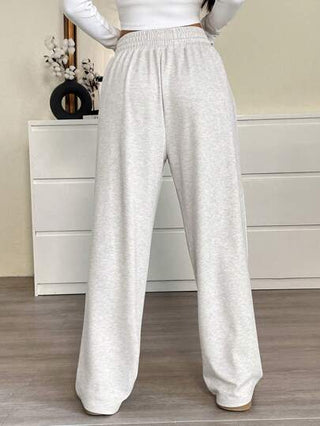 EZwear بنطلون رياضي نسائي فضفاض بخصر ربطة جرير، مناسب للرياضة