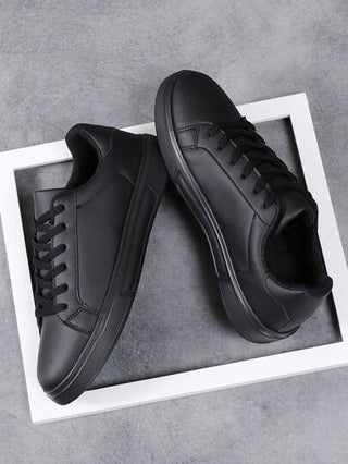 أحذية رياضية منزلقة ذات قاع ناعم للرجال، أحذية رياضية خفيفة الوزن وقابلة للتنفس، بيضاء للمشي، مقاسات من 36 إلى 45 للأزواج