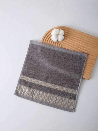 1/5/10 قطع مناديل يد مربعة 34*34 سم 100% قطن ، ألوان متعددة ، بنقوشات مربعة وزهور بسيطة. مناشف يد، مناشف وجه، مناشف امتصاصية سريعة الجفاف للرجال والنساء والأزواج، مناسبة للحمام والمطبخ والسفر والفنادق، هدايا المناسبات