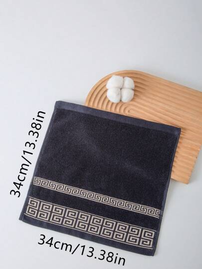 1/5/10 قطع مناديل يد مربعة 34*34 سم 100% قطن ، ألوان متعددة ، بنقوشات مربعة وزهور بسيطة. مناشف يد، مناشف وجه، مناشف امتصاصية سريعة الجفاف للرجال والنساء والأزواج، مناسبة للحمام والمطبخ والسفر والفنادق، هدايا المناسبات