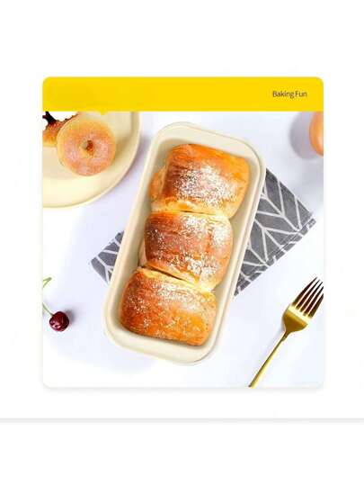 قالب خبز غير لاصق صندوق خبز الخبز طاحونة الخبز قالب الخبز المنزلي في الفرن قطعة واحدة