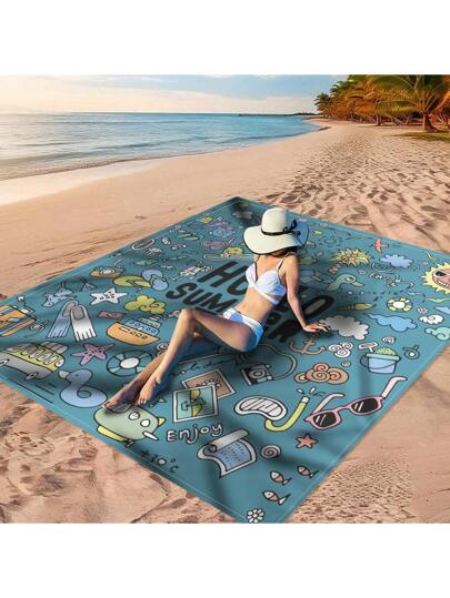 قطعة واحدة من "بساط شاطئ وحش البحر الجميل، بساط شاطئ صيفي مضحك، بساط شاطئ مائي مصور، بساط شاطئ بحري خفيف وممتع، بساط شاطئ خرافي لملكة البحر"، مصنوع من مادة بولي إستر 100٪، مقاوم للماء وسريع التجفيف، قابل للغسيل والغسيل بالغسالة، وهو مناسب جدًا...
