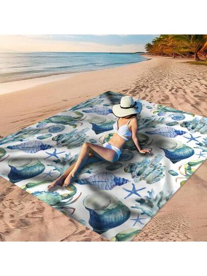قطعة واحدة من "بساط شاطئ وحش البحر الجميل، بساط شاطئ صيفي مضحك، بساط شاطئ مائي مصور، بساط شاطئ بحري خفيف وممتع، بساط شاطئ خرافي لملكة البحر"، مصنوع من مادة بولي إستر 100٪، مقاوم للماء وسريع التجفيف، قابل للغسيل والغسيل بالغسالة، وهو مناسب جدًا...