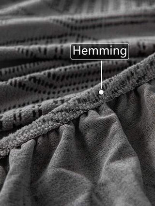 طقم غطاء أريكة من الجاكار ثنائي اللون المطاطي، بتصميم بسيط، مقاوم للتمزق ومانع للانزلاق ومقاوم للبقع، مناسب لجميع الفصول، قابل للغسل آليًا، لأرائك ذات 1/2/3/4 مقاعد في غرفة المعيشة والنوم والمكتب