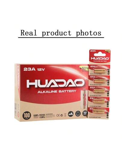 بطارية قلوية 23A 12 فولت، بطارية آلية مضادة للسرقة للجرس وجهاز التحكم عن بعد لدافعة أبواب الستائر الدوارة، بطارية مرتفعة العمر الافتراضي ، فائقة