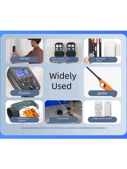 بطارية قلوية 23A 12 فولت، بطارية آلية مضادة للسرقة للجرس وجهاز التحكم عن بعد لدافعة أبواب الستائر الدوارة، بطارية مرتفعة العمر الافتراضي ، فائقة