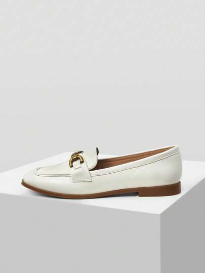 MOTF PREMIUM نساء مريحة عادية متعددة الاستخدامات كاجوال مسطحة بإبزيم معدني