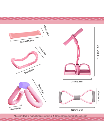 طقم معدات لياقة بدنية متعددة الوظائف لتدريب الساق، المرونة اليوغا، اللياقة البدنية والتدريب القوة للجيم المنزلي