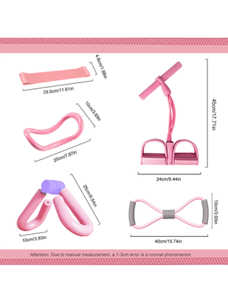 طقم معدات لياقة بدنية متعددة الوظائف لتدريب الساق، المرونة اليوغا، اللياقة البدنية والتدريب القوة للجيم المنزلي