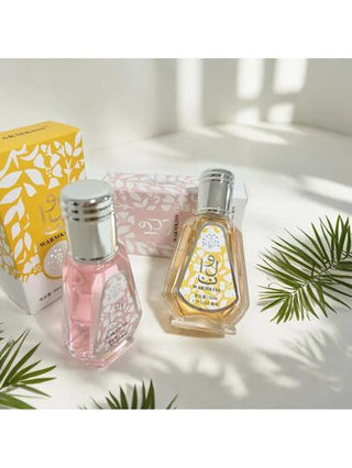 عطر زيت أساسي نسائي ذو رائحة زهرية وفاكهية ذات أثر طويل الأمد، عطر مريح وجذاب، سعة 50 مل، بطراز عربي