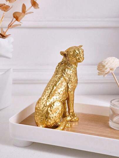 1 ديكور طاولة صغير على هيئة نمر ، مصنوع من الراتنج بأسلوب رجعي ، ديكور يدوي للمكتب والبهو والفندق والغرفة والمنزل والمطبخ والحفلات والأعياد والعرس والصالون