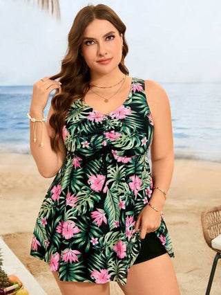 Swim Lushoire ملابس علوية بيكيني ذو حمالات كبيرة الحجم، موضة للصيف