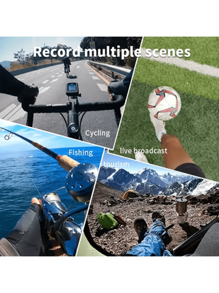 قطعة واحدة حامل هاتف محمول للرقبة من وجهة النظر الأولى - طقم كاميرا عالمي- مشبك لتثبيت الهاتف لكاميرات GoPro و الهواتف الذكية وKاميرا Osmo Action - ملحقات كاميرا رياضية متينة للمغامرات و الصيد والدراجات