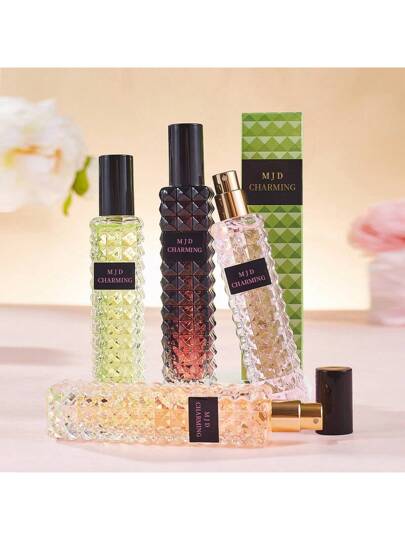 زجاجة هواء منعش 30 مل، رذاذ عالي المتعة متعدد الطبقات، يحتوي على جوهر طبيعي طويل الأمد وأنيق، يطلق رائحة أزهار أنيقة وليمون فاكهي، مناسب للاستخدام الداخلي والخارجي، للتواريخ والحفلات والعطلات والعائلات والمكاتب، هدية مثالية لعيد الحب والأقارب...