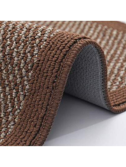 قطعة واحدة من بساط المنزل/المطبخ من البوليبروبيلين، ذو سطح من الحشو الناعم، ديكور منزلي بسيط، متين ومقاوم للماء، قاعدة مطاطية مانعة للانزلاق، مناسب للمطبخ، غرفة المعيشة، المدخل، الشرفة