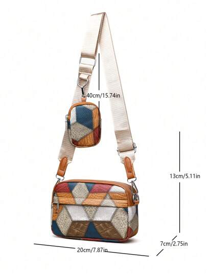 زوج من حقائب الكتف الرجالية الكوردروي الكاجوال باللون الأحادي، خفيفة الوزن مناسبة للسفر والطلاب من المرحلة الثانوية والإعدادية