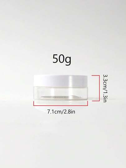 زجاجة تخزين بغطاء خشبي أبيض قابلة لإعادة الاستخدام، للمنزل من غرفة المعيشة والنوم والحمام، لتخزين الكريمات والمستحضرات والمواد الطبيعية كالبهارات والحبوب والزهور المجففة، سعة 50/100/200/250 جرام