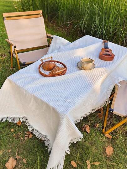 1 بطانية أسلوب بوهيمي لحفلات النزهة والتخييم، بطانية بطانية المائدة للخارج، معدات تخييم بأسلوب بوهيمي، بطانية للقيلولة، بطانية ضد البلل للنزهة والتخييم، مناسبة للنزهات والأعياد والحفلات والديكور المنزلي للغرف وللسفر وهدية عيد الحب وللتزيين الداخلي