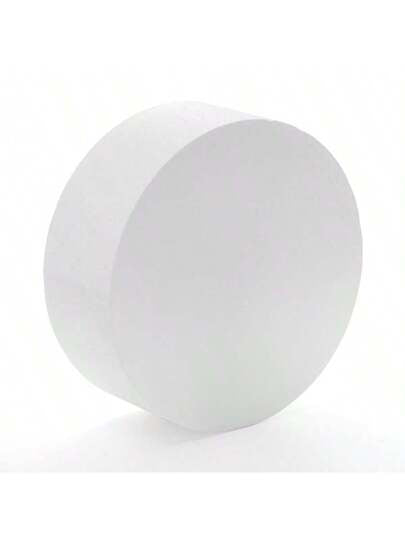 قالب عرض كعكة رغوي مدور 4/6/8/10 بوصة، دمية كعكة وهمية بيضاء أداة ممارسة الخبز