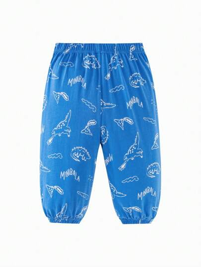 mini bala بنطلونات صيفية للأولاد والبنات سريعة الجفاف مقاومة للبعوض فضفاضة، لطيفة ولينة للبشرة للأطفال الصغار