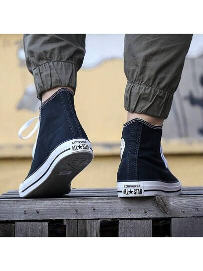 Converse أحذية الرجال أحذية النساء موديل 2025 نجوم عليا كلاسيكية خضراء دائمة أحذية كانفاس عليا للطلاب أحذية كاجوال للأزواج 101010