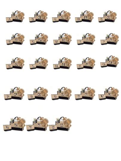 مجموعة 3 قطع لبنات تشمل: حقيبة شاطئ مع سحاب، قبعة شاطئ مع رسومات وحقيبة مكياج، جميعها بحرف من A-Z، حقيبة شاطئ مزينة بوشاح، قبعة شمس موجية للنساء باللون الكحلي، مناسبة لرحلات الشاطئ في الربيع والصيف وحفلات الزفاف الخارجية