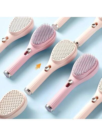 مشط سحري قابل للإطالة، مشط تدليك فروة الرأس، مشط تنظيف شعر مكسور، مضاد للكهرباء الساكنة بدون إتلاف للشعر، فروة رأس متفلطحة، محمول للاستخدام المنزلي