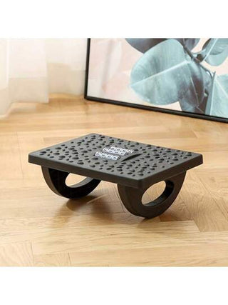 أثاث مكتبي مسند قدم مكتبي أرجونومي - تصميم حديث بسيط، بوظيفة تدليك، من مادة البلاستيك، مثالي للاسترخاء والراحة، حذاء مريح | مسند قدم حديث | مسند قدم بلاستيكي