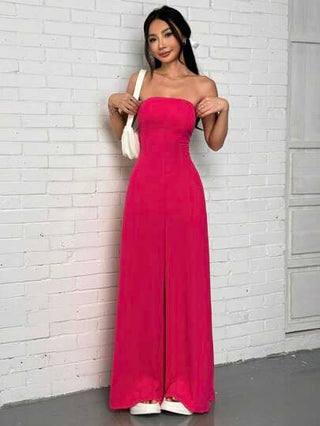EZwear جمبسوت قصيرة نسائية بدون أكمام، ذات لون واحد، مناسبة للصيف