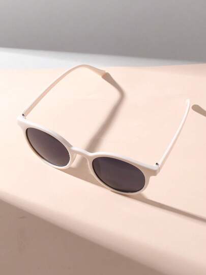 3 حبات نظارات ذات إطار دائري كامل بطراز كوري قديم