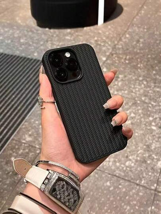 حافظة سويتر ذات نسيج متقدم لهواتف iPhone16/16Pro/16PROMAX/ 15, 14, 13, 12, 11 PRO PLUS PROMAX X XR XSMAX 7 8 SE2/SE3