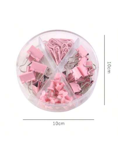 1 طقم مشابك ورق متعددة الوظائف ، مشابك ملف ، دبابيس ، أدوات مكتبية ومدرسية ، خيارات اللون الأزرق والأرجواني والأخضر ، إكسسوارات المكتب ، شريك المكتب ، هدايا التخرج، عودة إلى المدرسة، عيد الفصح، عيد الميلاد